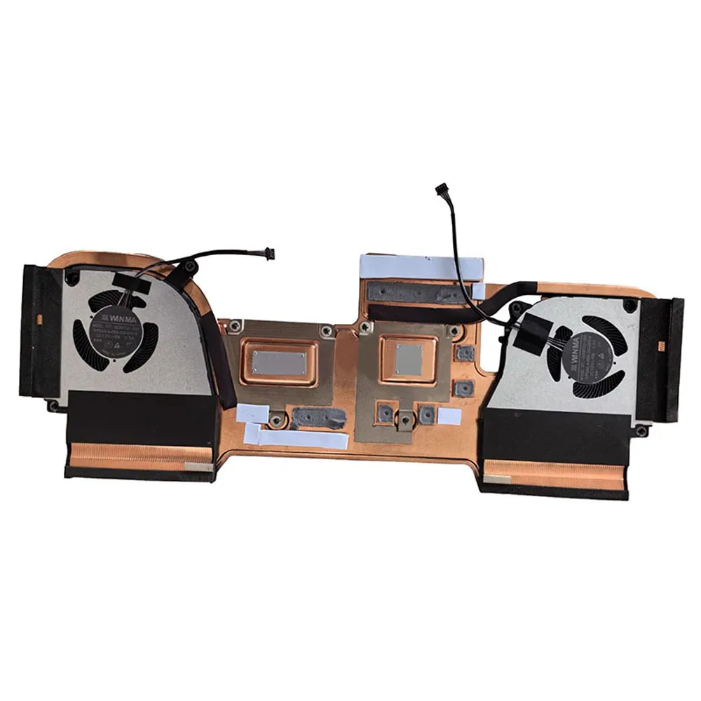 CPU GPU FAN&Heatsink For CLEVO 6-31-PE6SN-102 EFC-90091S2-0BH PPSSA-A-PE6-250-GPS-B EFC-92091S2-0BH PPSSA-A-PE6-260-GPS-B DC12V