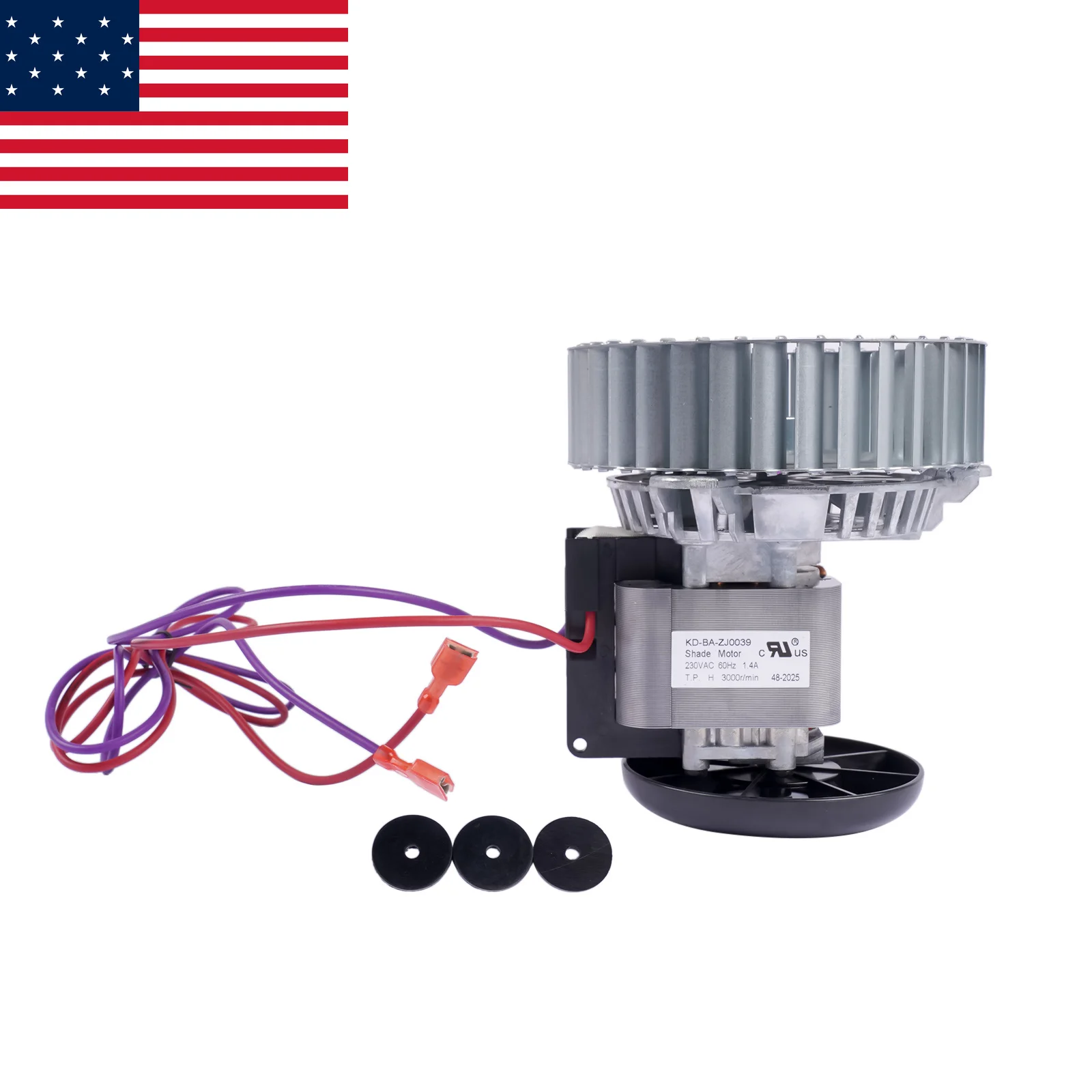 

AP03 J238-150-15301 Furnace Draft Inducer Blower for Goodman, Fasco, Packard, A078, Exhaust Vent Venter Motor #0131G00000P 0131G00000PS, 70582338, 71582338, 66000