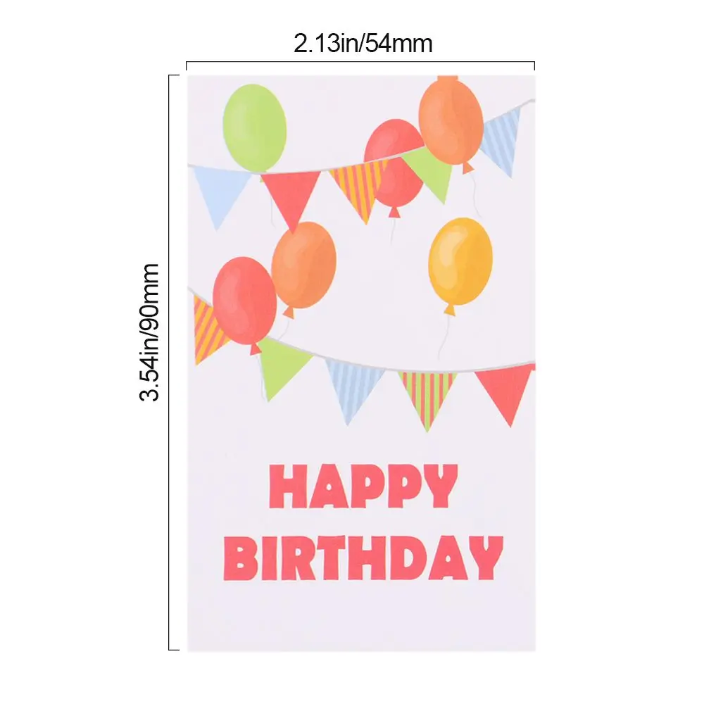 2024 NEW 30PCS Birthday Card Bulk Birthday Card For Kids Note cards Invitations Blank inside Greeting Cards 9x5.4cm Card