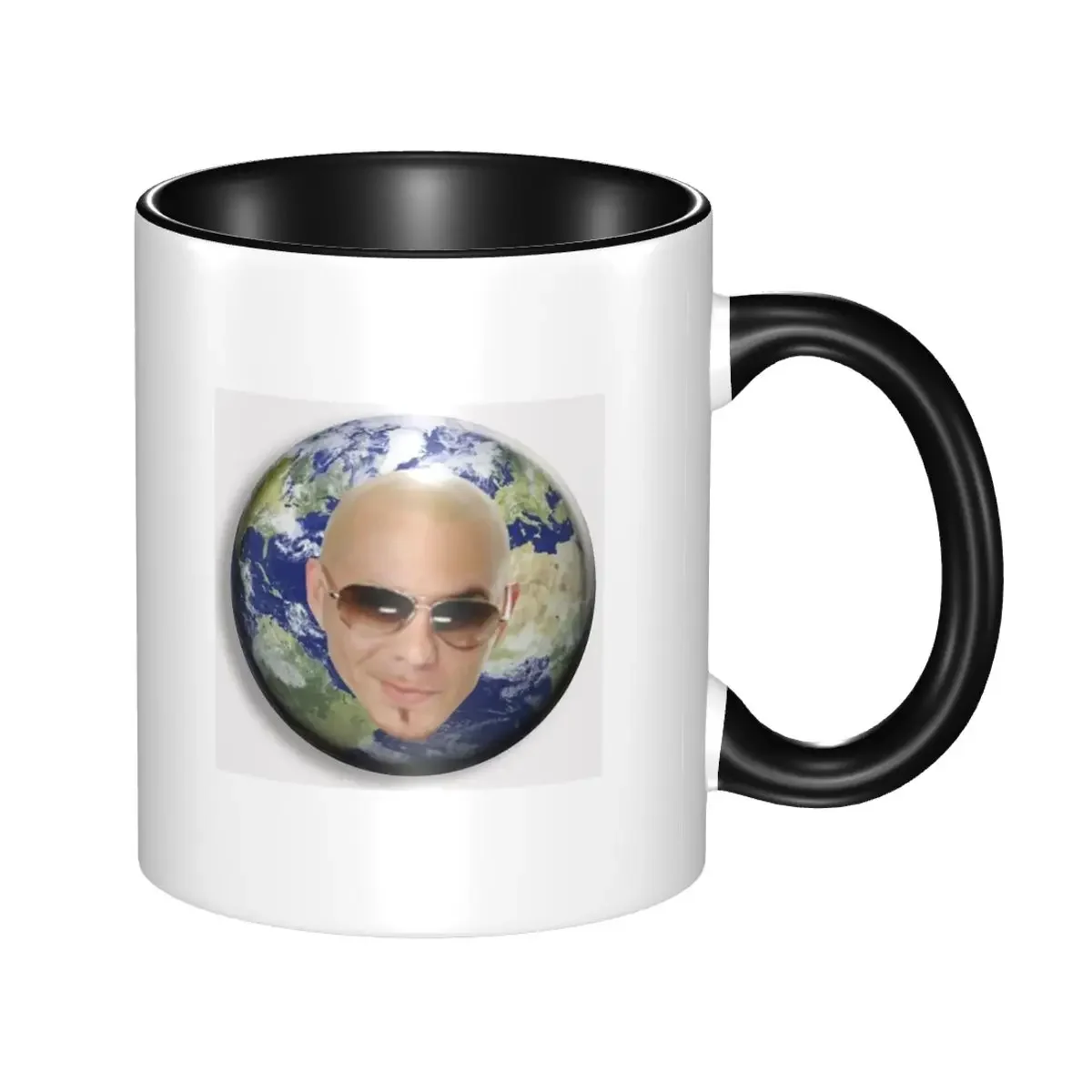 Mr Worldwide Says To Live Laugh Love Pink Pitbull Mug Funny Ceramic Coffee Cups Tea Mugs Milk Cup Drinkware Gift for Friends