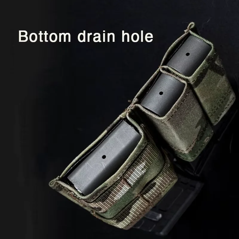 MOLLE tactical double magazine bag 9 MM/5.56 MM magazine bag accessories, hunting bag air rifle magazine box view 6