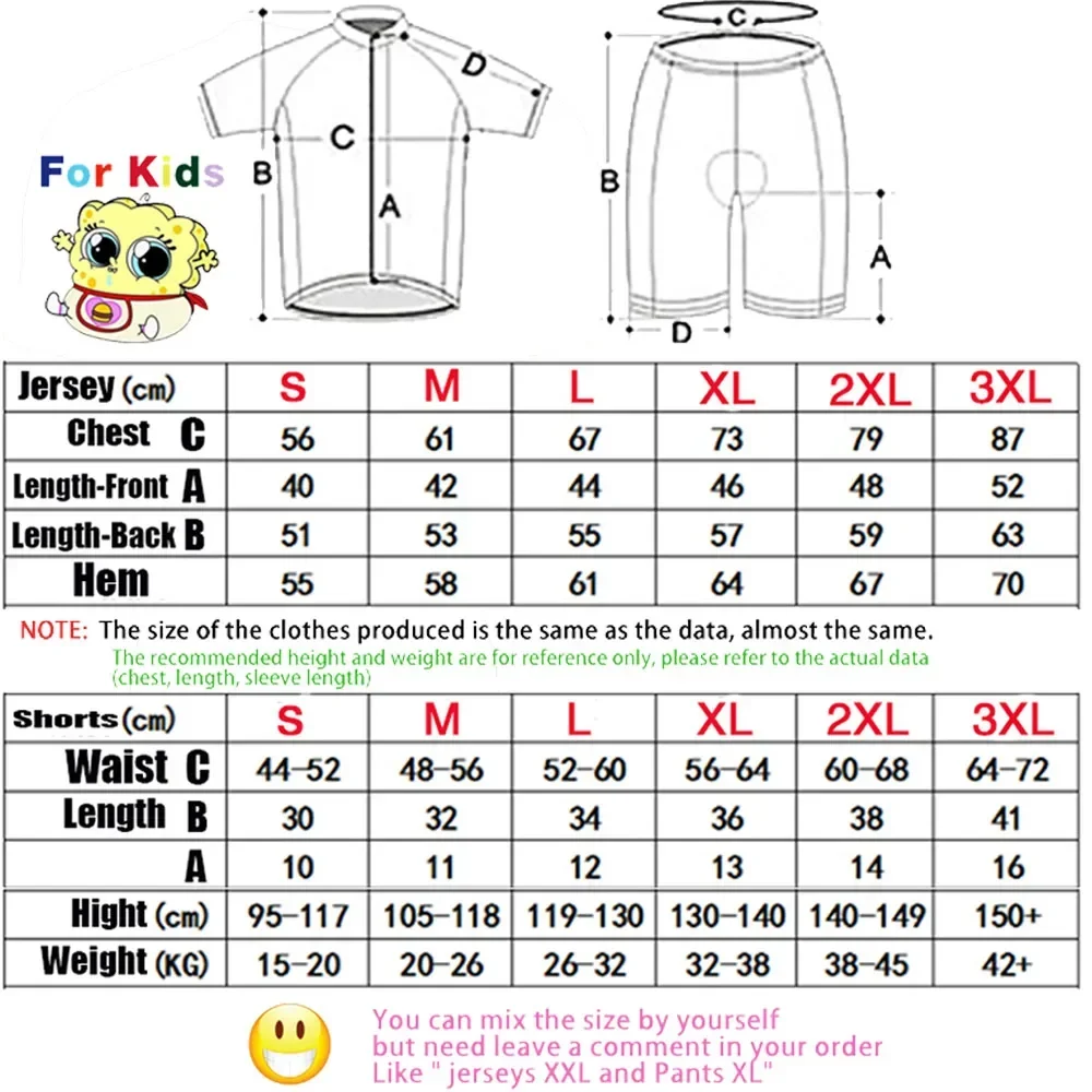 2025 طقم جيرسي لركوب الدراجات للأطفال من Total Energies للأولاد والبنات فرنسا ملابس ركوب الدراجات بدلة الدراجة MTB Ropa مايوه #3