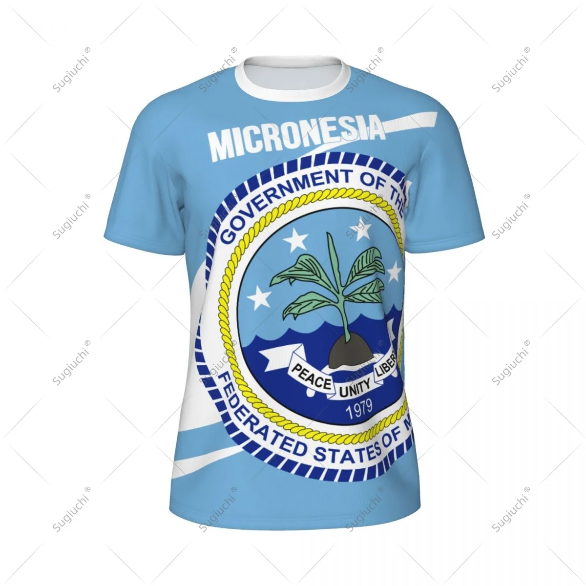 Federated States Of Micronesia Flag Men Sports T-shirt Women Tees jersey for Soccer Football Running Bike Tennis Fitness Fans