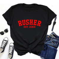 Streetwear Women Vintage Pop Band T Shirt Casual Summer  Shrot Sleeve Tee Shirt Big Time Rush Forever Tour 2024 T Shirts