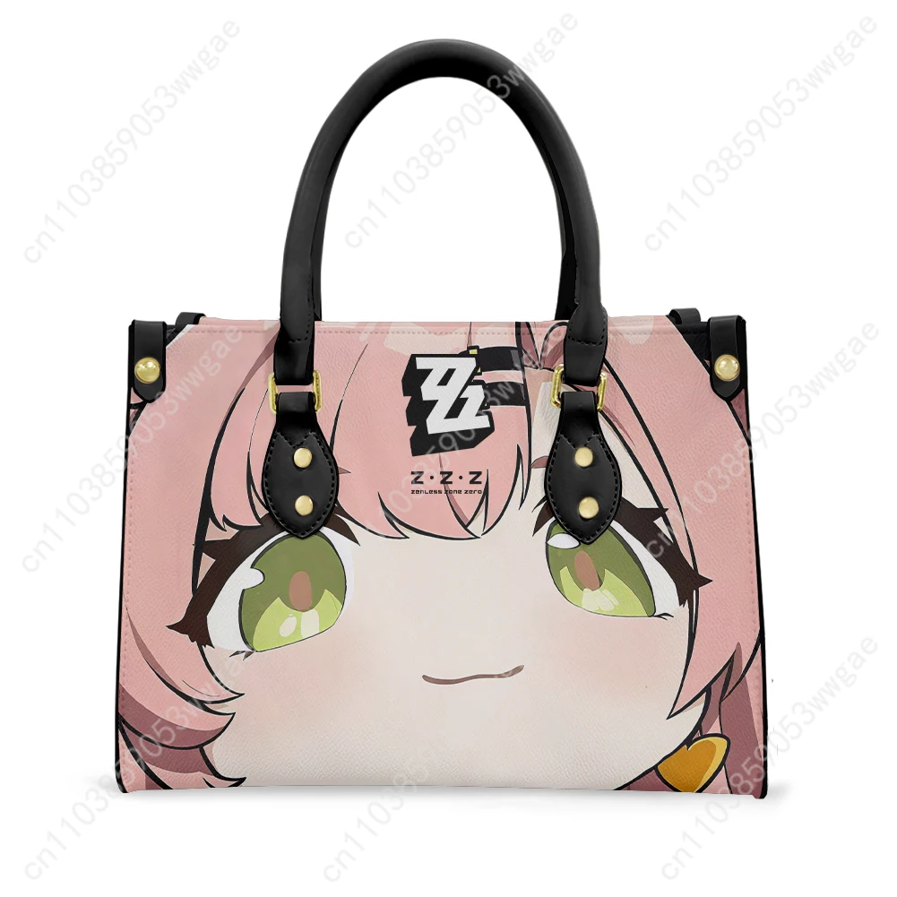 Absolute Zone Zero Tote Bags Purse Womens Mens Fashion Personalized PU Leather Customized Handbags Commuter Shopping Gift Bags