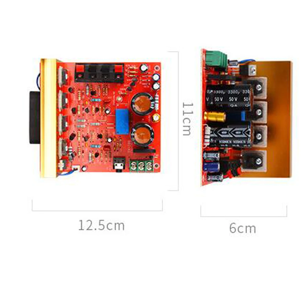 Dual AC18-26V Power Amplifier Board 2.0 Channel 180W+180W High Power Amplifier Board