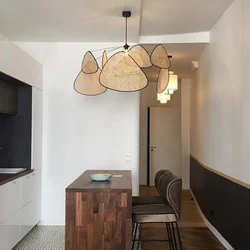 Nordic Modern Rattan Weave Chandelier Living Room Dining Room Bedroom Kitchen Braid Led Lamp Home Decor Light Hanging Lighting