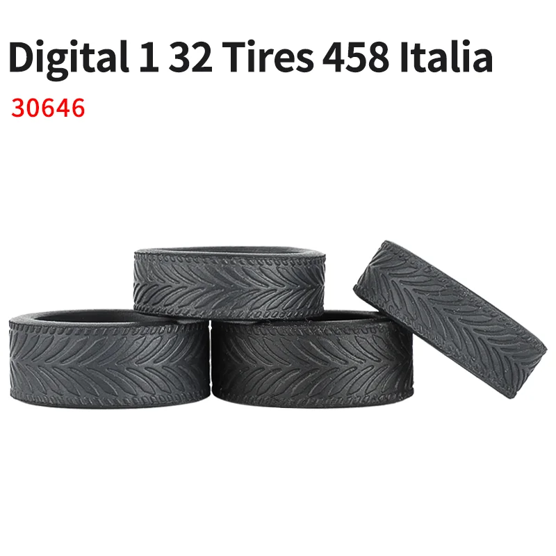 Slot Car Tire Carrera Digital 1 32 1/32 Tires 458 Italia 30646