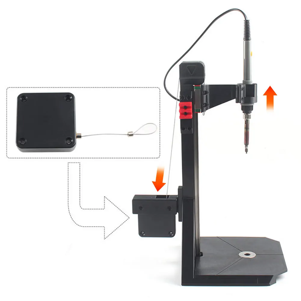 

Heat Set Insert Press Tool Stealth Press Kit 4 Pulleys Heat Insert Nut Embedded Kit Thread Insert Kit 3D Printing Components
