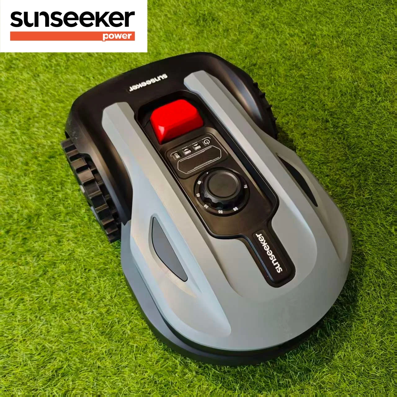 RMA510S20V 500 Sqm 4 Starting Points 22 Max Slope Handling All Weather Proof Robot Lawn Mower APP Control Battery