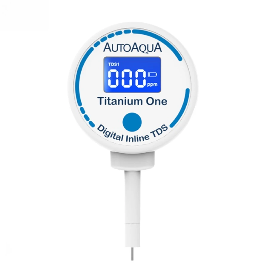 شاشة اختبار TDS الذكية لحوض السمك من AutoAqua متصلة بجودة مخرج المياه RO #1