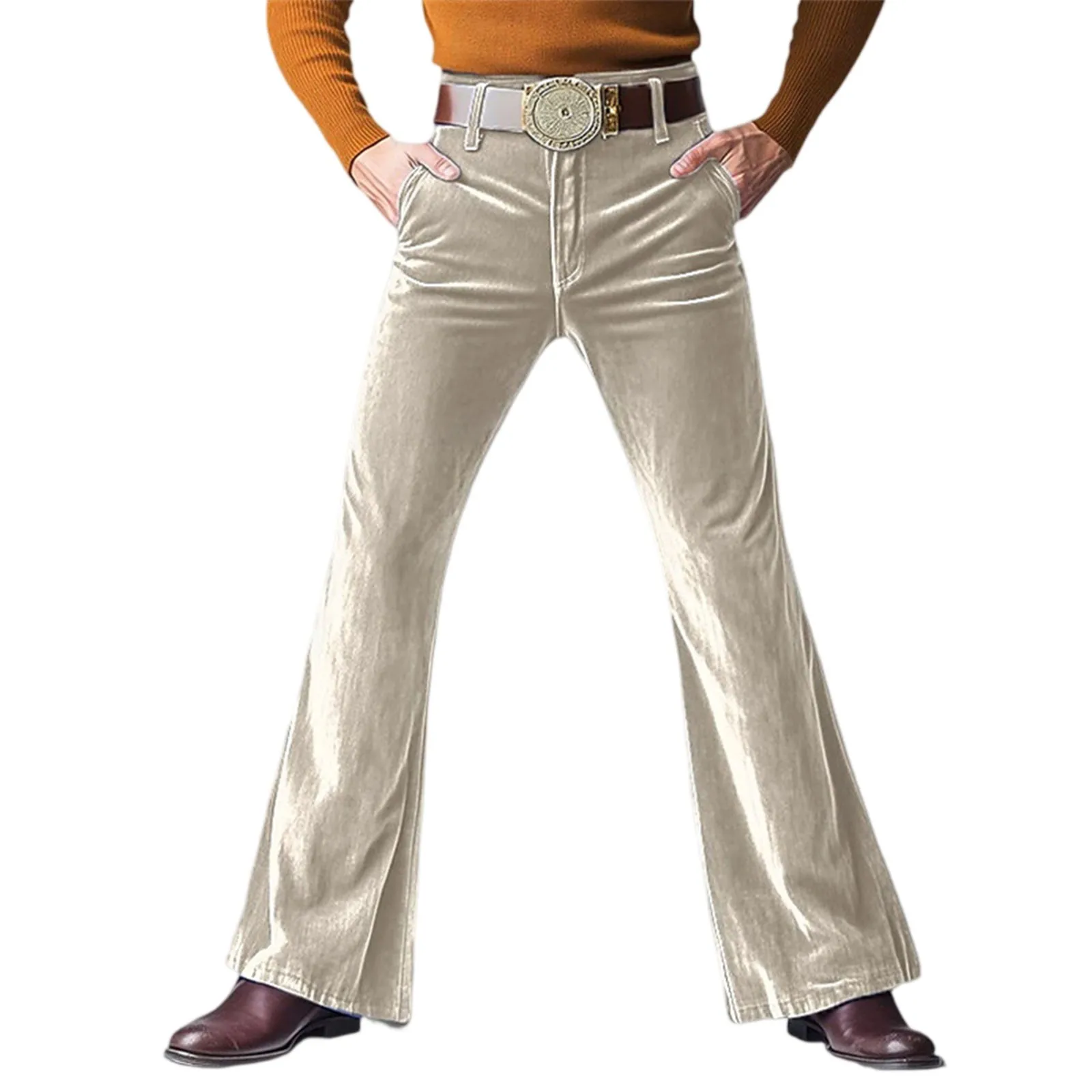 

Мужские бархатные брюки, повседневные расклешенные леггинсы, однотонные индивидуальные костюмные брюки для мужчин, новая мода, элегантный банкет