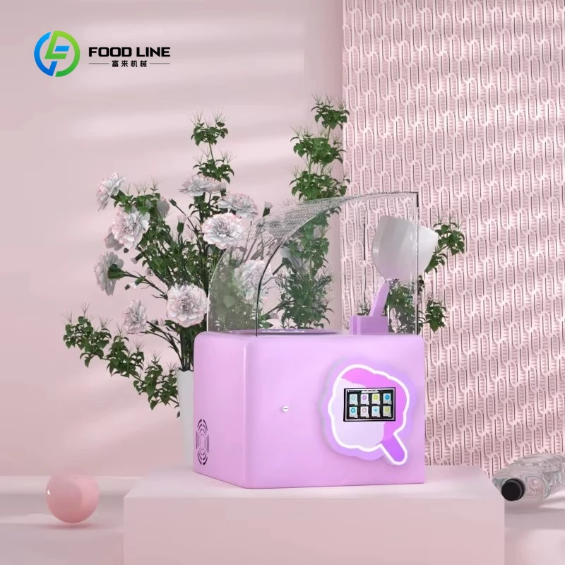 Customized High Quality Semi-Automatic Cotton Candy Machine Efficient Convenient Candy Floss Maker Ideal