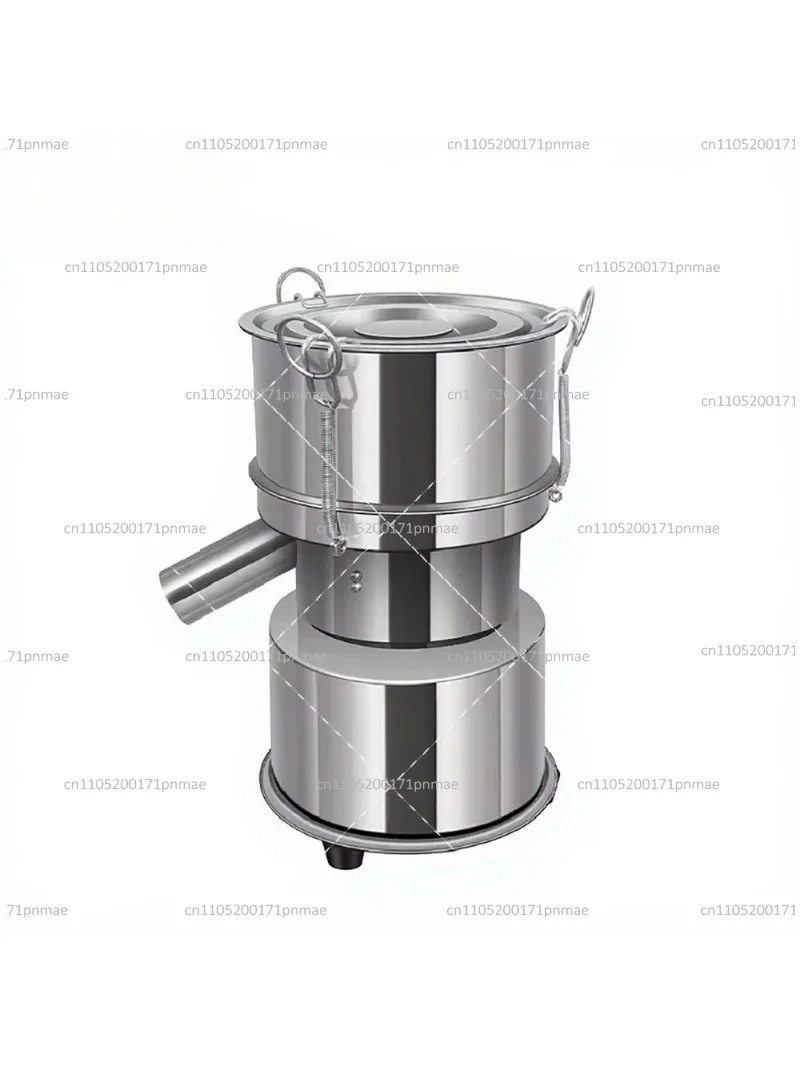 Mini Electric Vibrating Screen Powder Sieving Machine 20cm Stainless Steel Lab Sieve Shaker 220V