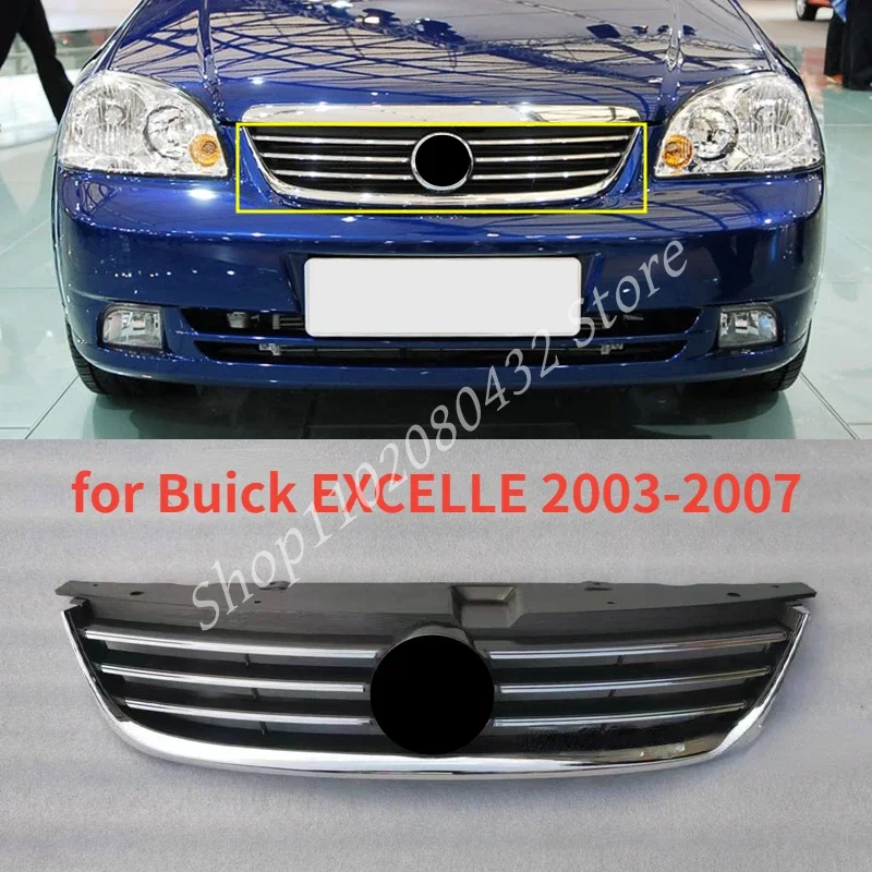 for Buick EXCELLE 2003-2007 Car Center Grille Front Bumper Grill Radiator Grills