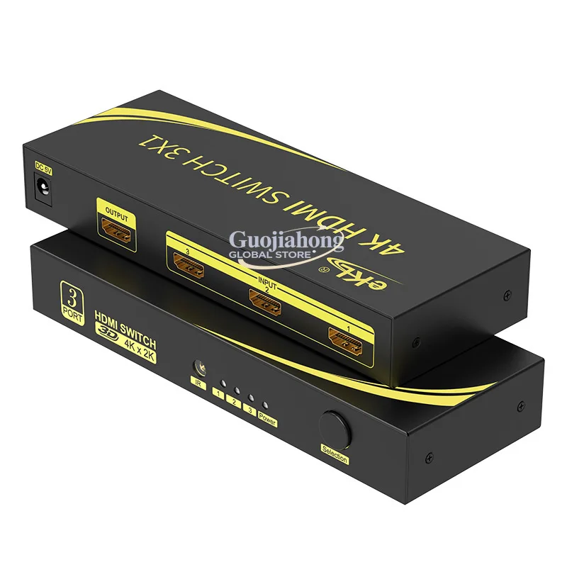 

eKL-31HN 4K@60Hz resolution HD&MI 2.0 high definition switcher 3 ports 3 in 1 out