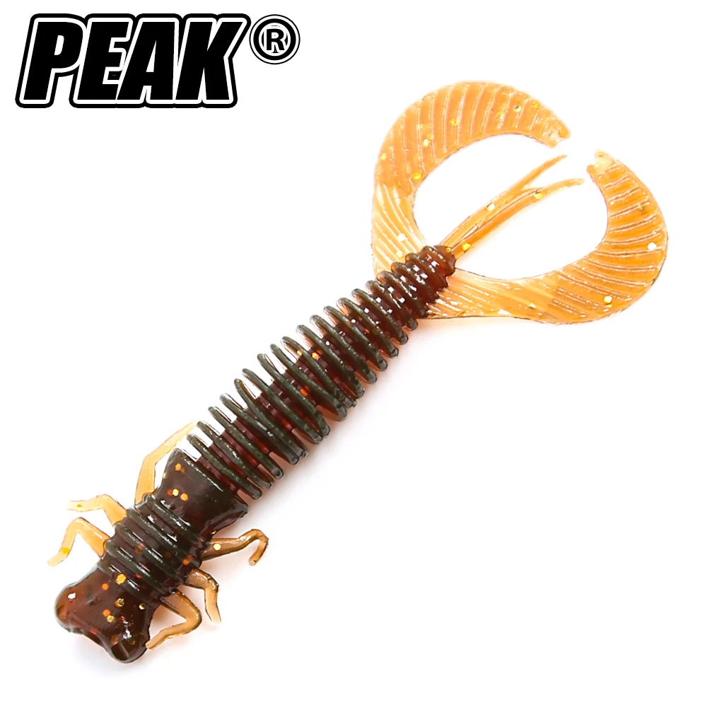 

PEAK Larva worm bait soft bait fishing lures Pesca carp fishing bass lure Isca artificial PVA