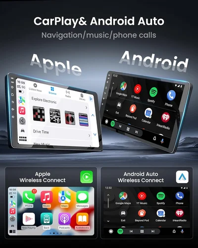 Imagen 2 del producto Android 15 Carplay Radio de coche para Hyundai Tucson IX35 3 2015 2016 2017 2018 unidad principal 2Din reproductor de vídeo Multimedia navegación GPS