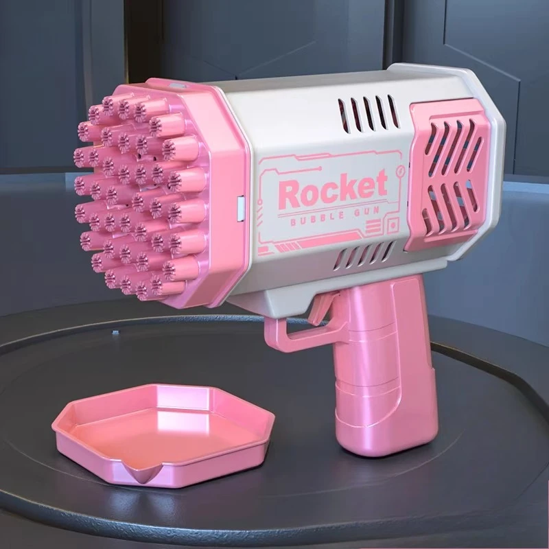 New Bubble Blower Gun for Kids - Auto Electric Bubble Machine for Weddings and Stage Events Foaming Machine Equipment JT40