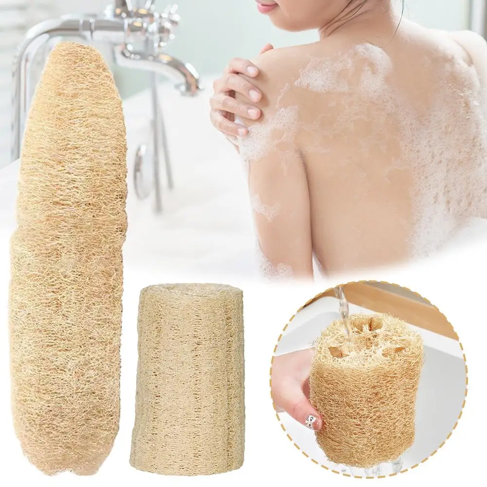 Natural Soft Exfoliating Loofah Bath Shower Unisex Organic Loofahs Body Sponge Exfoliating Scrubber Natural Body Wash Bath Tools