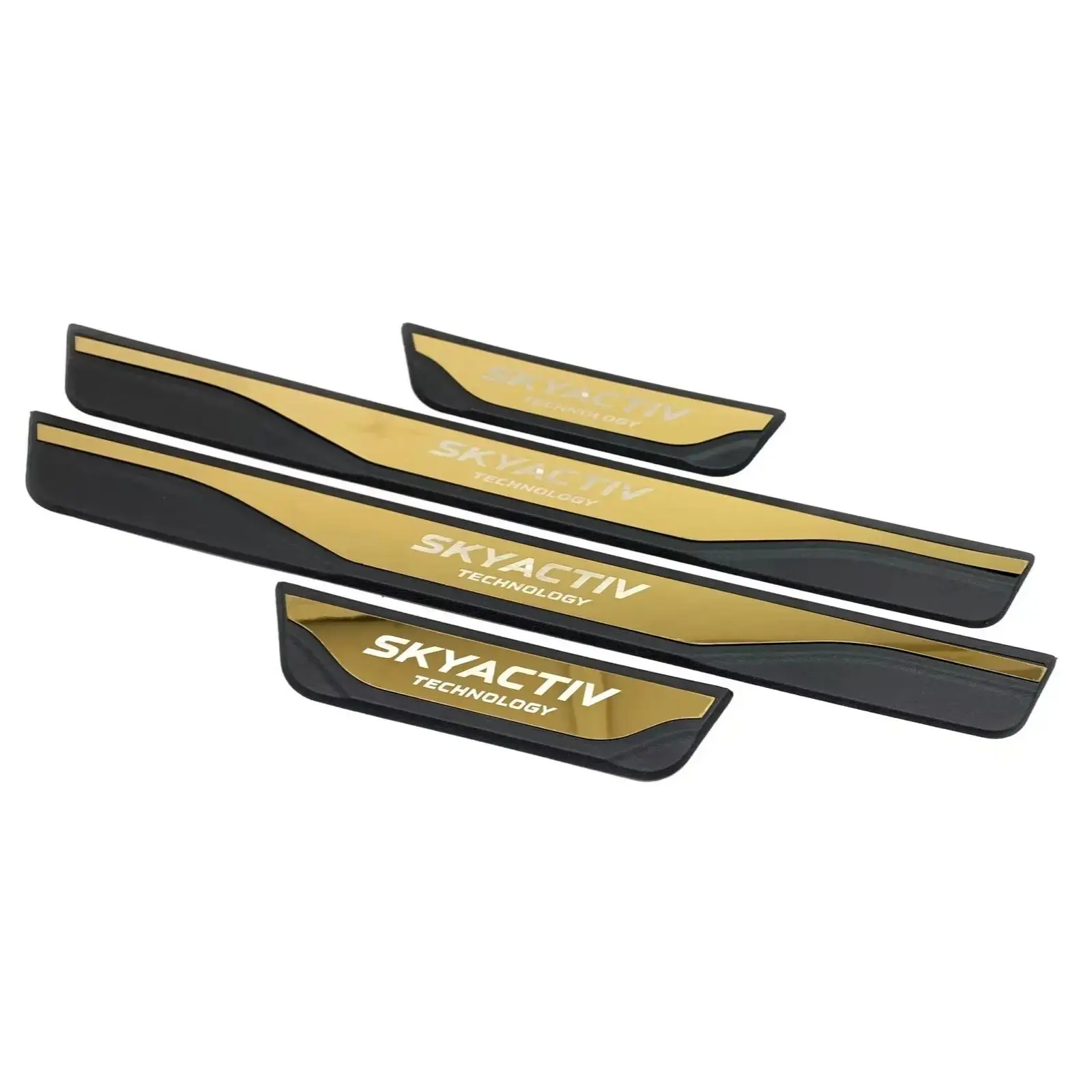 

For Mazda 6 2014 - 2016 2017 2018 2019 2020 -2024 Door Sill Kick Scuff Plate Protector Sticker Guard Pedal Cover Car Accessories