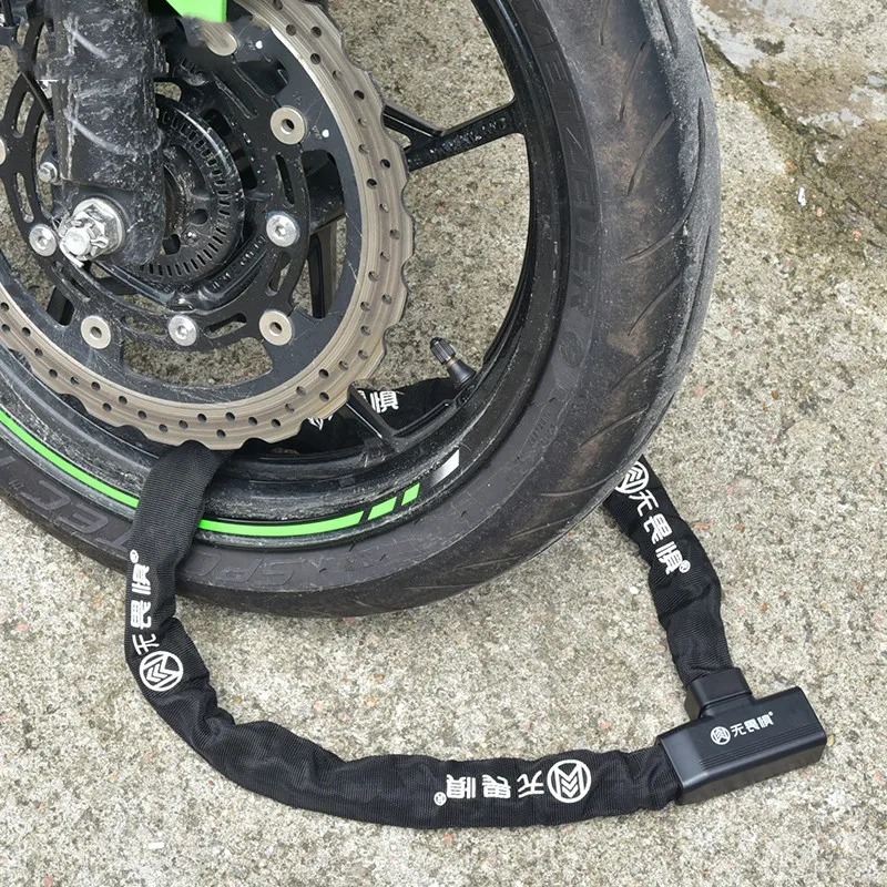 قفل سلسلة سميكة، قفل الدراجة الجبلية، قفل الدراجة، بطارية الدراجة النارية، قفل مضاد للسرقة للدراجة الكهربائية، قفل الباب