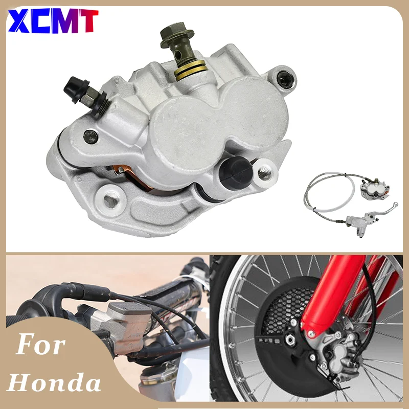 Motorcycle Front Brake Caliper Master Cylinder For Honda CRF250R CRF450R CRF 250X 450X 250RX 450RX 2004 2021 2022 CR125R CR250R