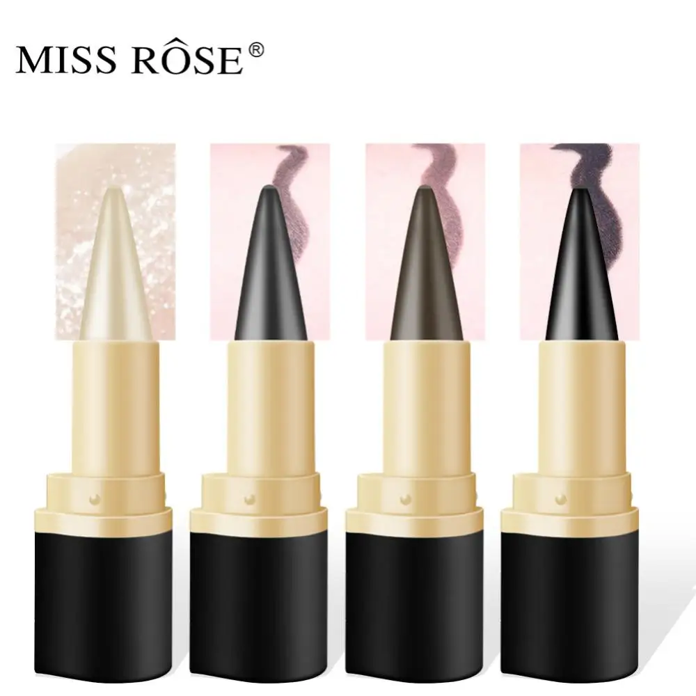 Long-Wear Gel Black Eyeliner Kajal Eye Pencil Wateroroof Eyeshadow Pen Set Eyes Makeup Eye Liner Matte Eye Shadow Make Up