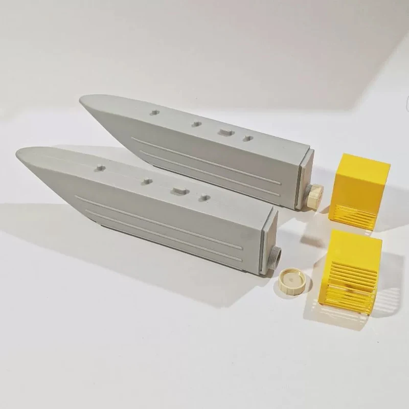 

Комплект для сборки понтонной модели с защитой от опрокидывания и внутренним отсеком для модификации радиоуправляемой лодки-приманки 390 с мотором, аксессуары