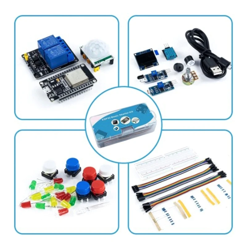 Imagem -03 - Wifi Iot Placa Desenvolvimento Starter Construir Próprios Dispositivos Conectados Dropshipping Esp32