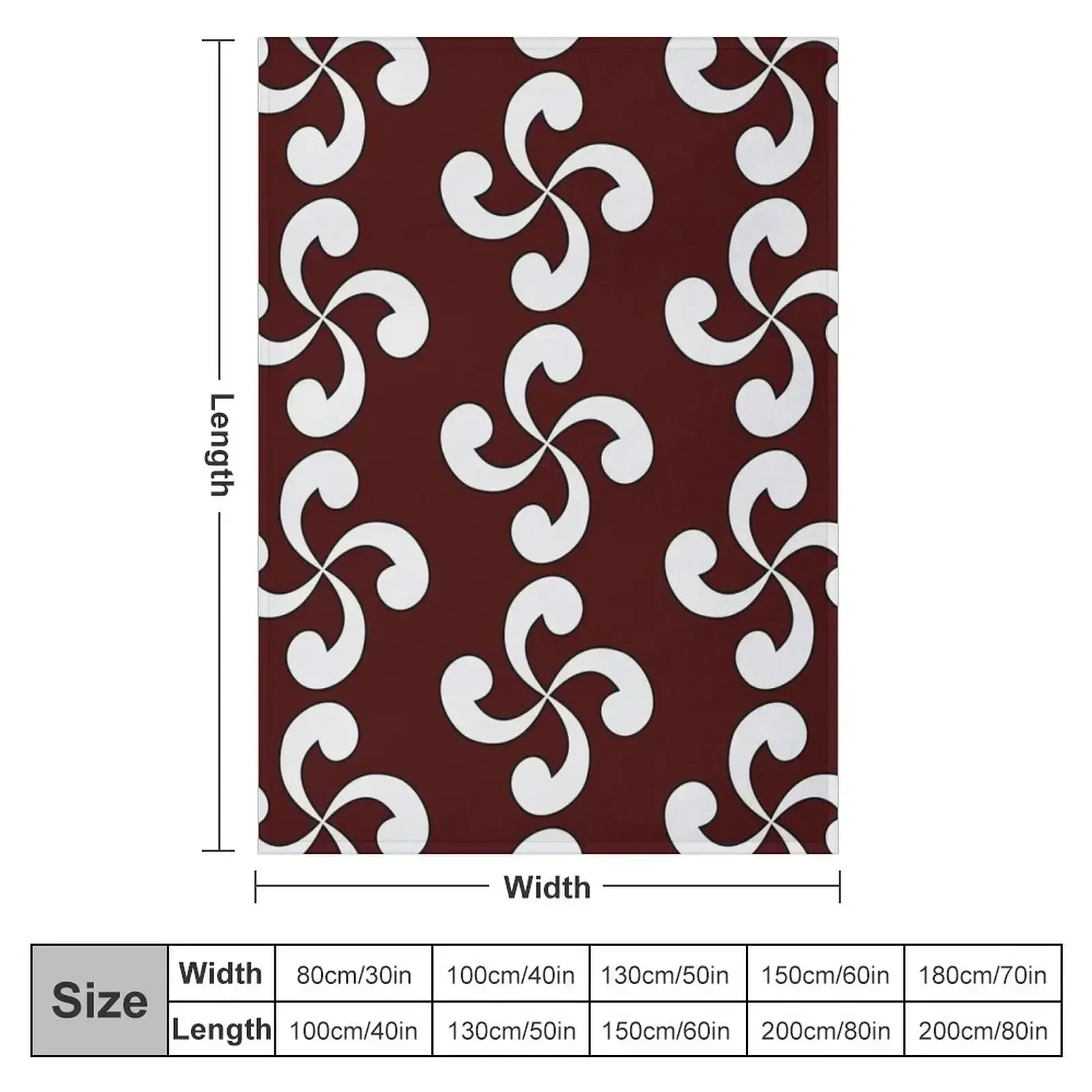 Lauburu (Basque Cross) Throw Blanket Blankets For Bed manga Decorative Sofa For Baby valentine gift ideas Soft Plaid Blankets