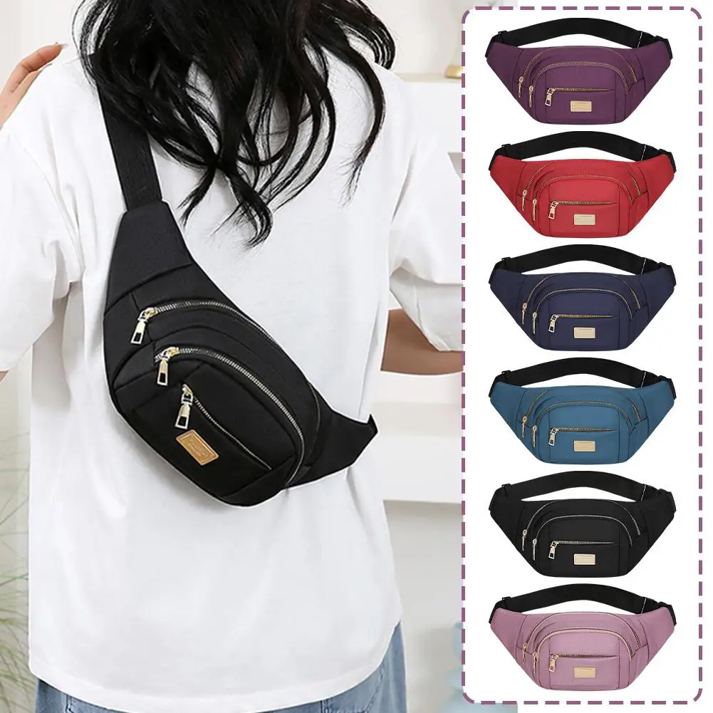 Hip Belly Banana Bum Chest Belt For Men Women Waist Bag Male Female Fanny Pack Pouch Murse Purse Waist Pack Belly Bags Case I7D5