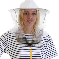 White Bee Hat White Bee Hat Beekeeping Hat Double Wire Hat Beekeeping Protective Apparatus