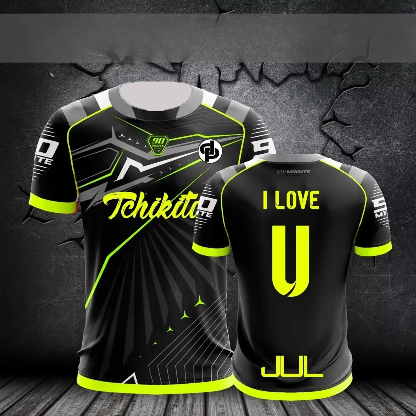 

Motorcycle and bicycle 90 minute 3D printed fashionable T-shirt, comfortable and fast drying informal men's clothing, best-selli