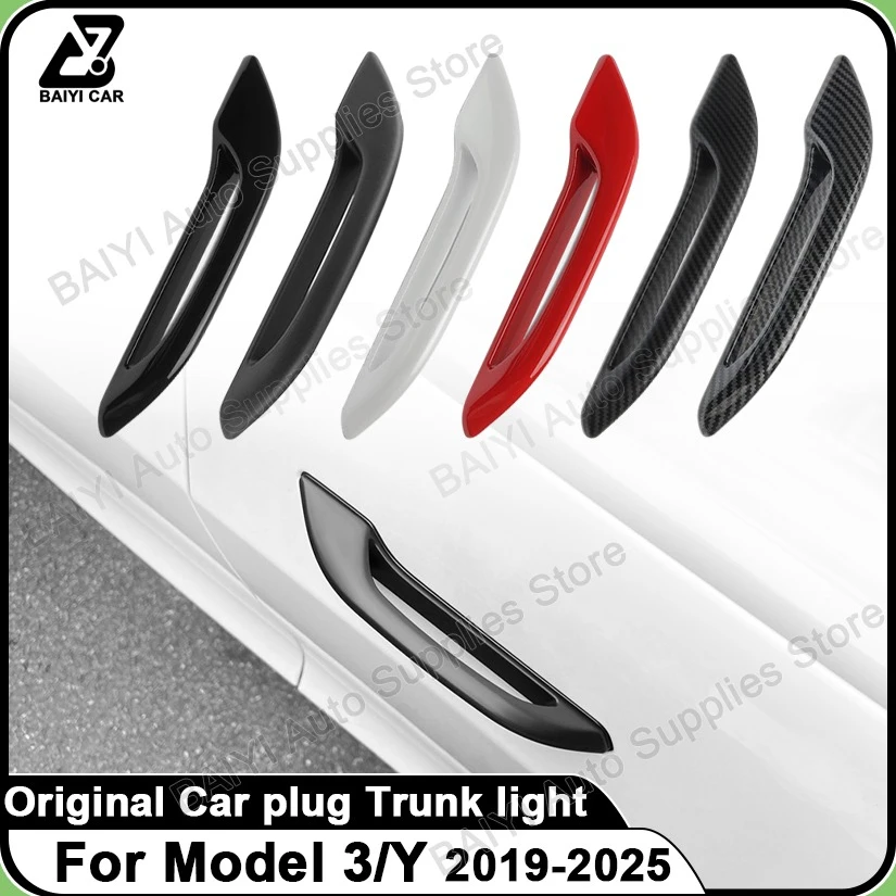 For Tesla Model 3/Y 2019-2025 antifreeze Car door handle Model 3 highland Model y juniper Door handle modification accessories