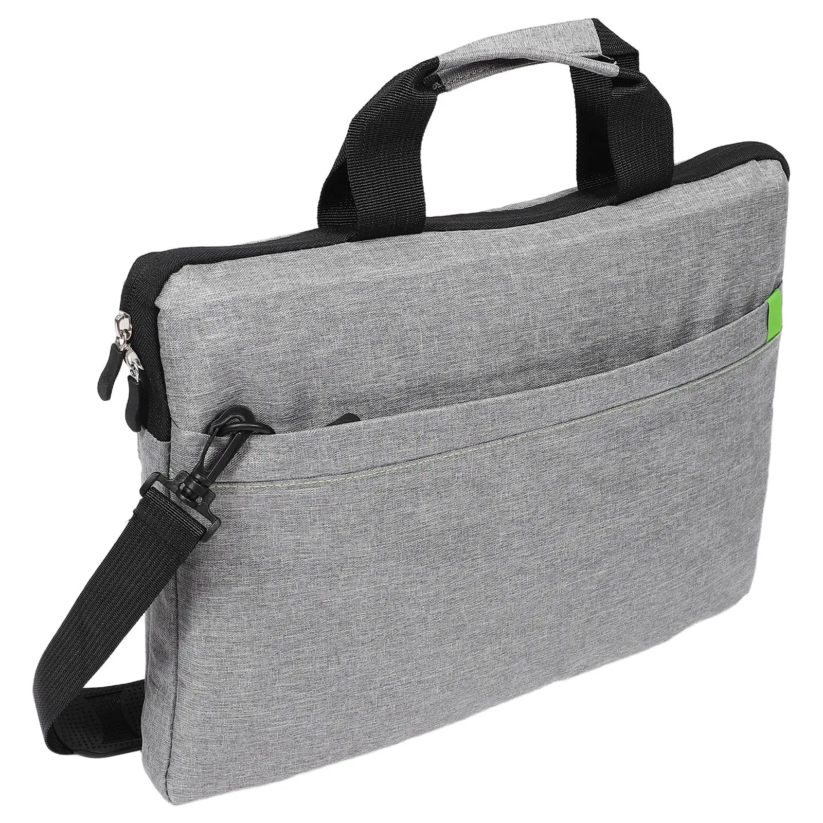 

Large Capacity Laptop Bag Solid Color Minimalist Protective Inner Sleeve Lightweight Office Tote Teacher Shoulder Bag Tablet