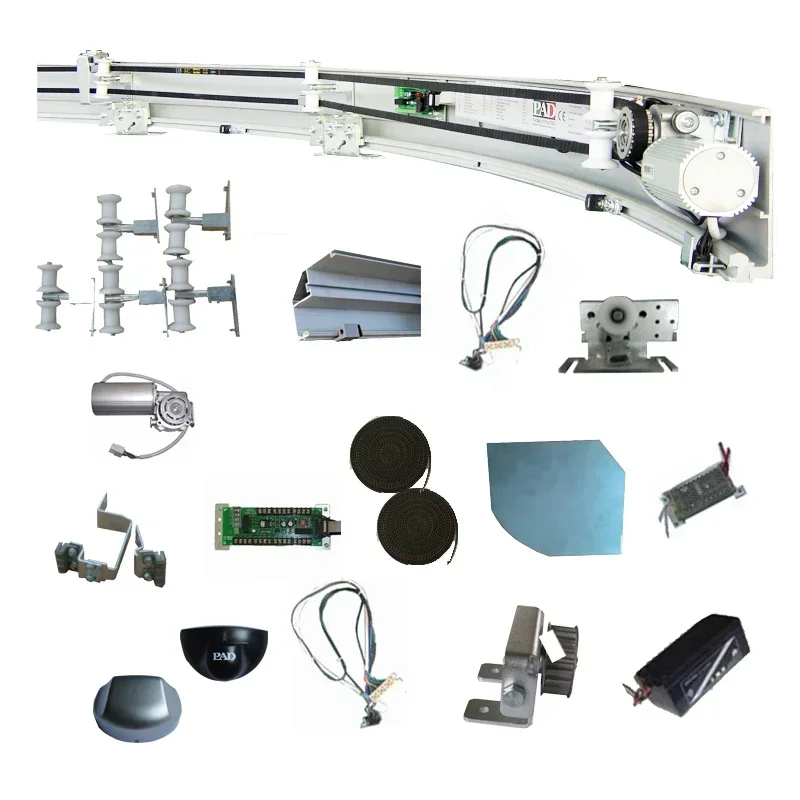 Automatic Arch Curved Sliding Door Opener Operator for Commercial Building Lab Entrance