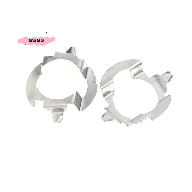 2 قطعة H7 LED حامل المصباح العالمي كشافات قاعدة لمبة محول مأخذ التوصيل السيارات استبدال جزء لملحقات السيارات