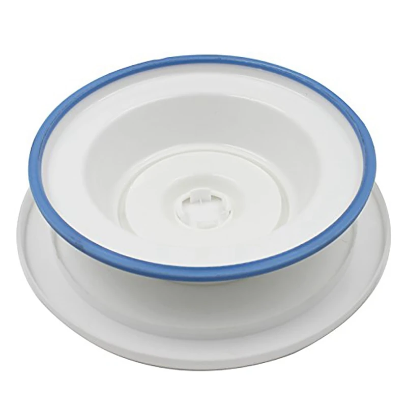 LICE-6Pcs Plastic Cake Turntable Rotating Cake Plastic Dough Knife Decorating 10 Inch Cream Cakes Stand Cake Rotary Table Hot Sa