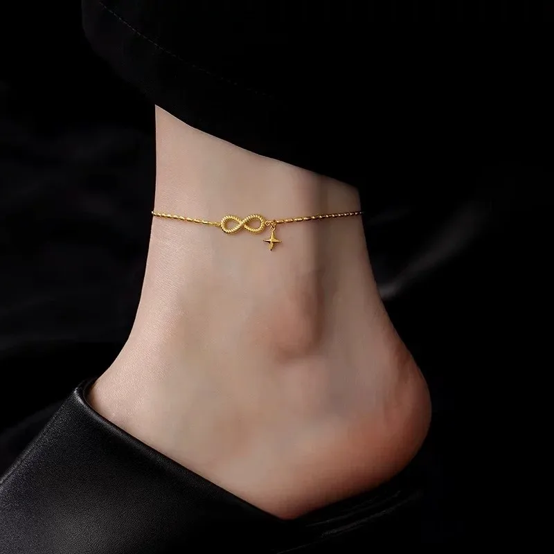 pulsera-de-tobillo-elegante-y-versatil-con-colgante-de-infinita-en-oro-de-18k-para-mujer-verano-2026-joyeria-de-moda