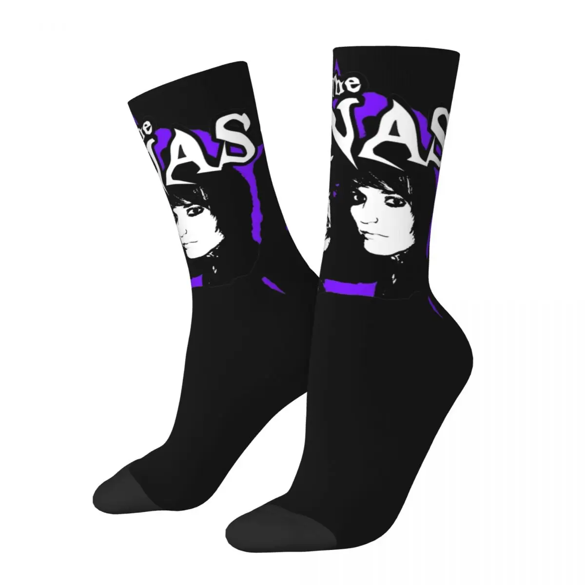 The Tinas Band Socks Men Women Polyester Fashion Jake Webber Johnnie Guilbert Socks Crazy Spring Summer Autumn Winter Socks Gift