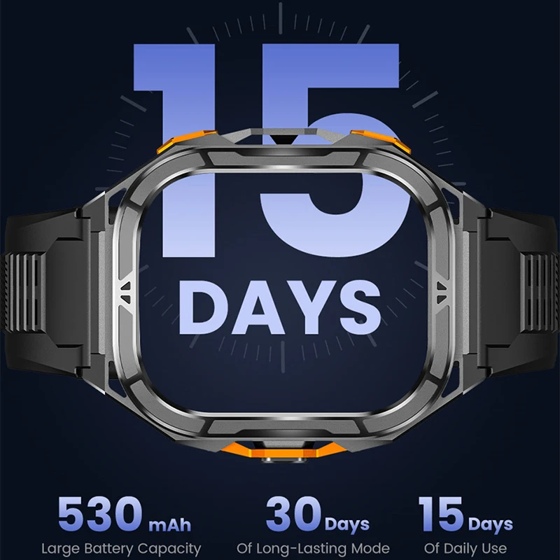 Jam Tangan Pintar GPS Baru 2025 Jam Tangan Pintar Pria 1.96 Inci HD Layar AMOLED Kompas Panggilan Bluetooth 5ATM Jam Tangan Pintar Olahraga Tahan Air untuk Android IOS