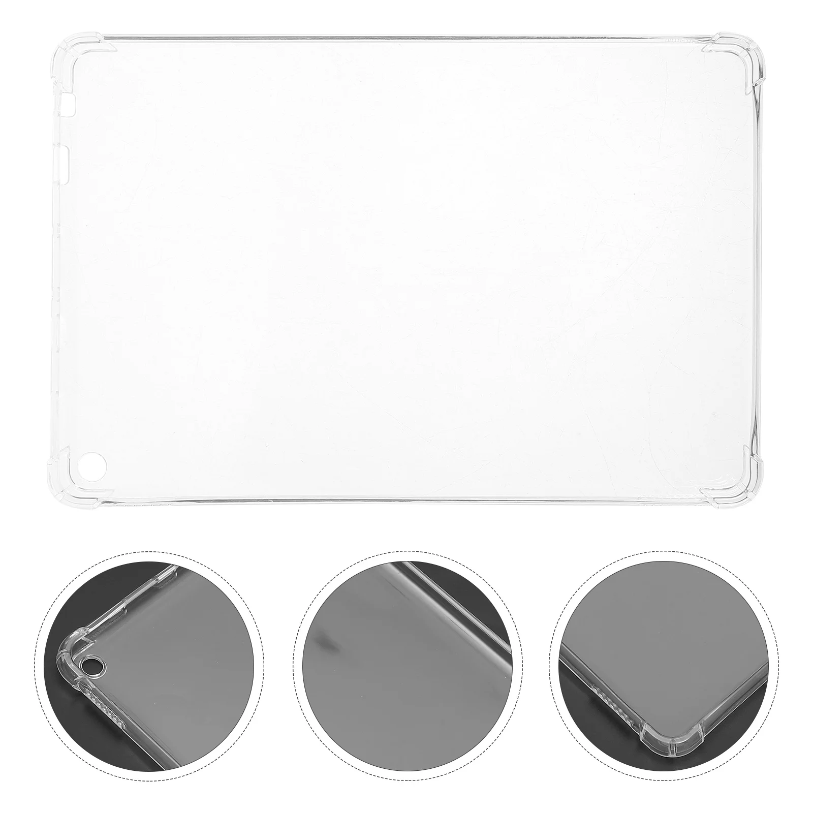 

Slim Transparent Ebook Reader Case Protective Cover Compatible with 2021hd10.1 Tpu Shockproof Back Skin Lightweight