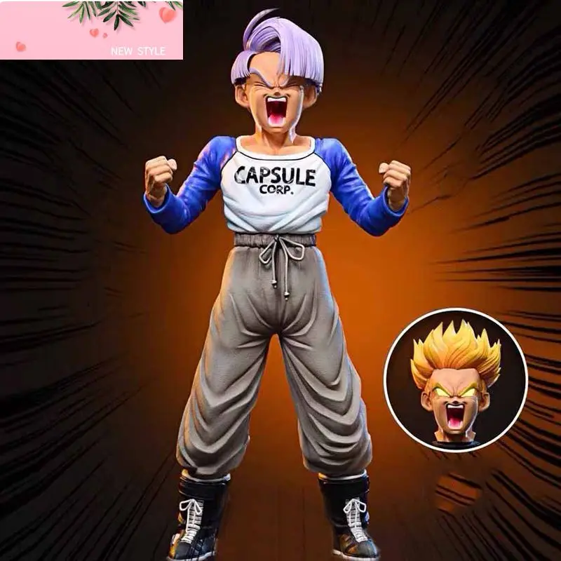 

24cm Dragon Ball Z Anime Figure Trunks Figurine Super Saiyan Trunks Pvc Model Statue Collection Decoration Toys Gift Ornaments