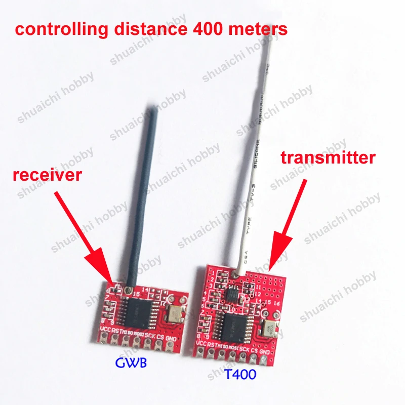 1 zestaw RC zabawki modele samochodów sterowanie radiowe System 2.4G moduł bezprzewodowy nadajnik/tablica odbiorcza kontrola odległości 150/400