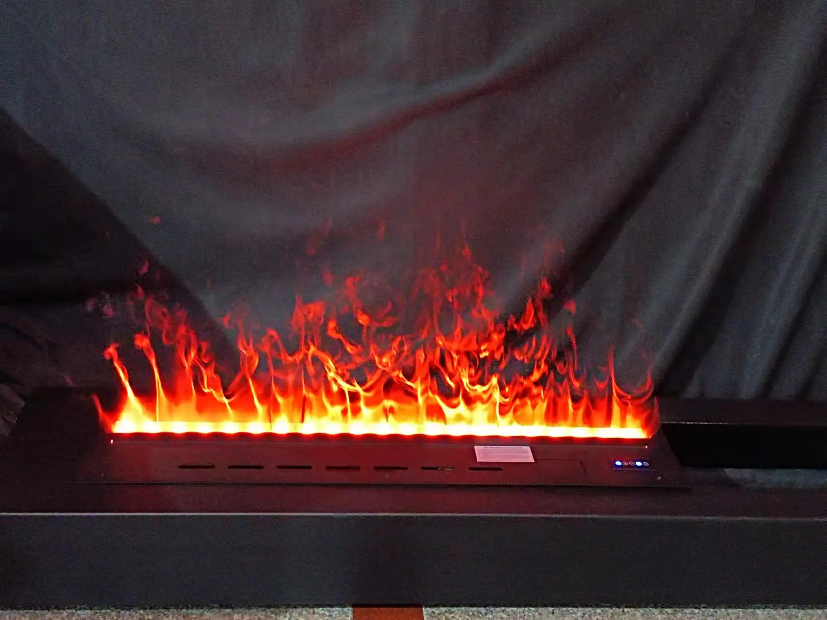3d atomizing fireplace 1240x145x200mm