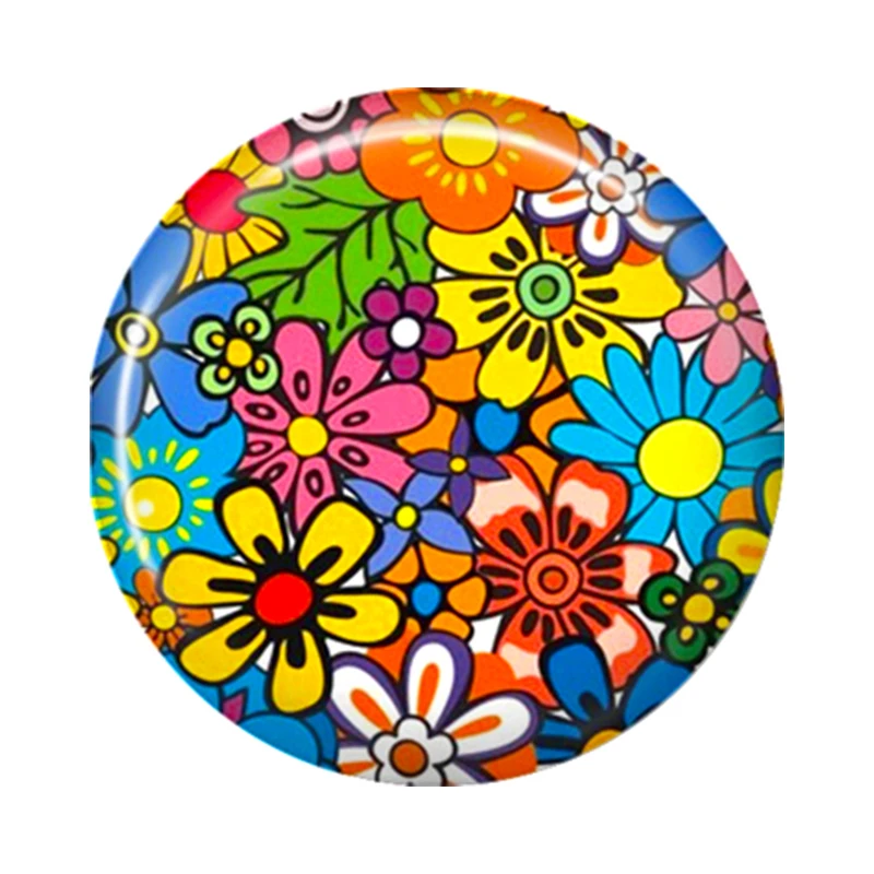 

12 мм, 25 мм, 14 мм, 16 мм, 18 мм, 20 мм, красивые стеклянные кабошоны для фотографий, круглый набор камеи, настройки ручной работы, каменные цветы FL020