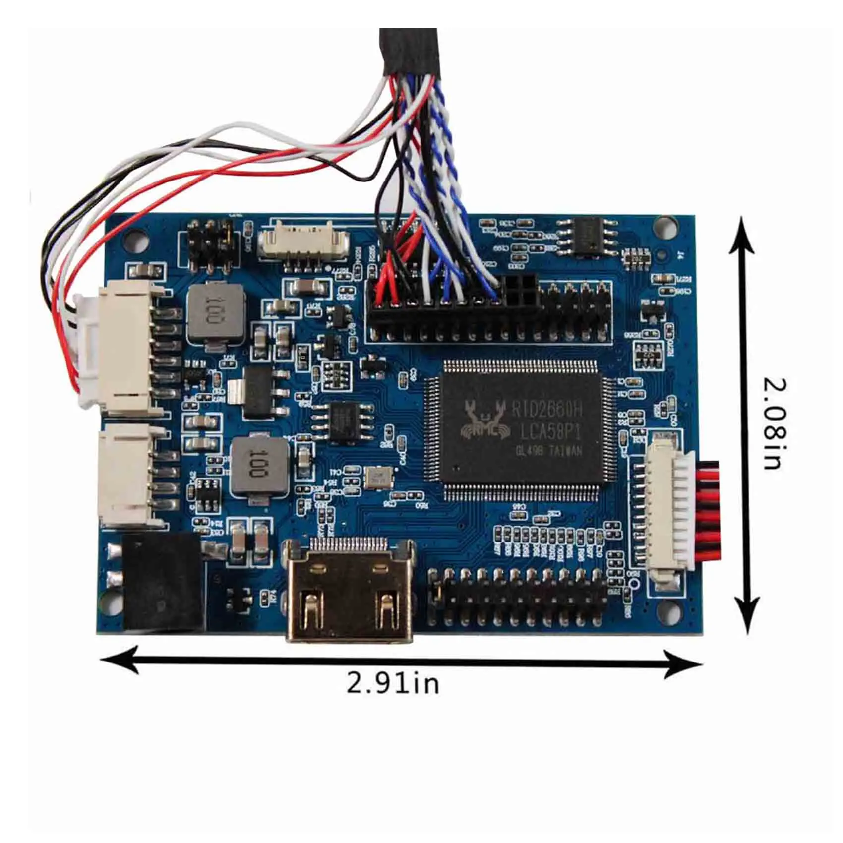 HD Serta LCD Controller Board VS-TY2660H-V1 untuk 10.1 Inci B101EW05 LP101WX1 HSD101PWW1 N101ICG-L11 PO101WX01 1280X800 LCD Layar