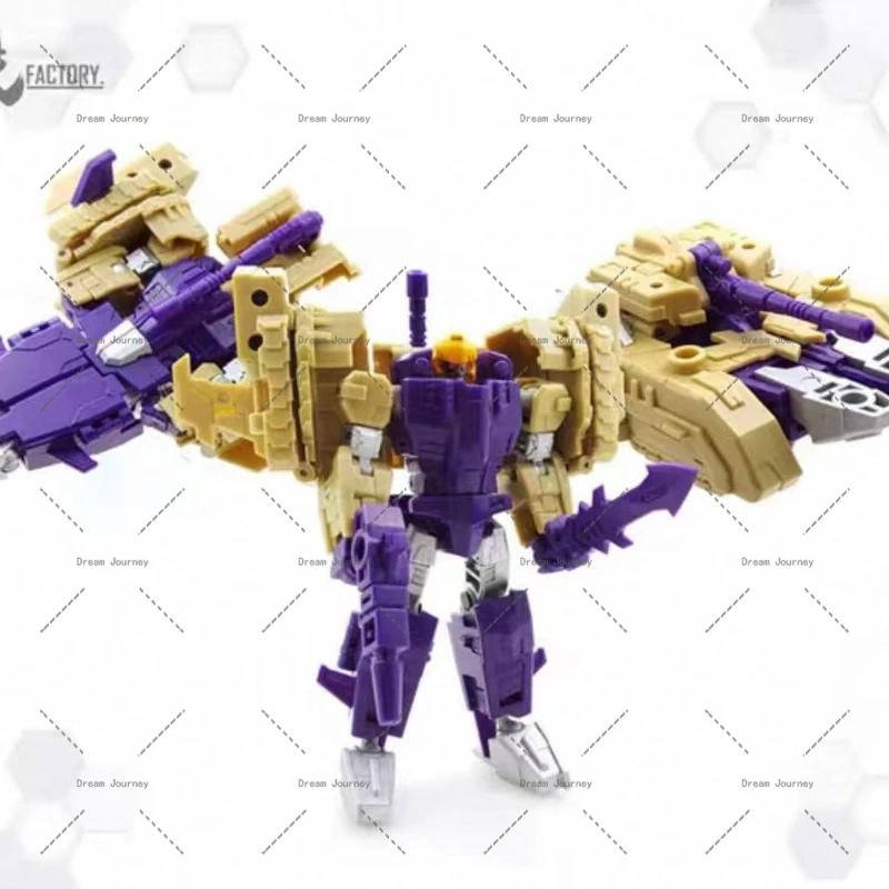 ฟิกเกอร์แอ็คชั่นหุ่นยนต์แปลงร่างขนาดเล็ก รุ่น Spot Iron Factory EX-13 Civil War Three-Transformation Warrior Lightning ของ Guochuang