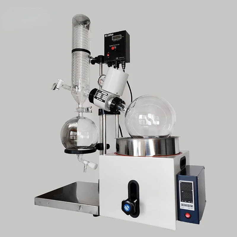 

vacuum rotavapor rotavap used vertical glassware distillation winterization with circulating pump rotary evaporator evaporators